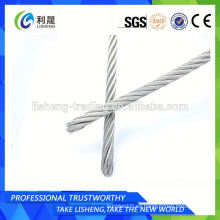 Cable de acero inoxidable AISI 308 de 6x7
